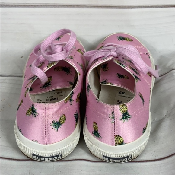 ❤️SUPERGA SATINFANT PINEAPPLE SNEAKER ~ 6.5 - Picture 3 of 7